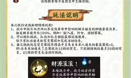妖行试炼阵容插图