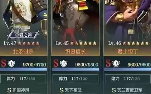 北条斩首阵容