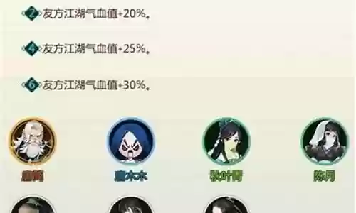 指尖江湖古墓阵容搭配图插图