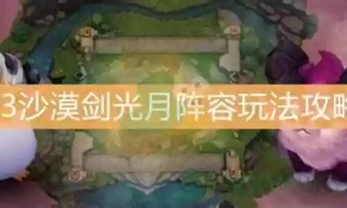 光剑沙漠阵容插图