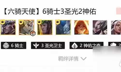 云顶之弈6骑士阵容插图
