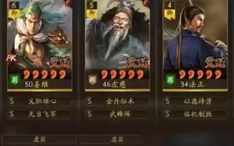 姜维开荒阵容搭配推荐战法