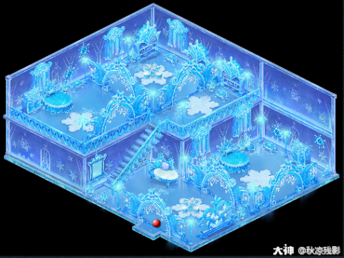 梦幻西游家具摆放冰雪插图1