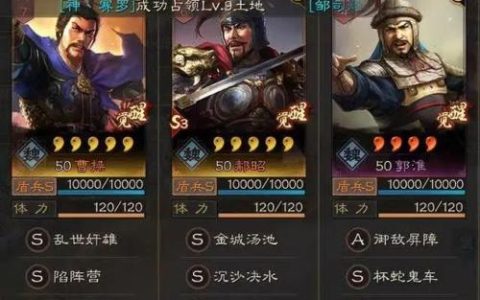 郭淮最强阵容