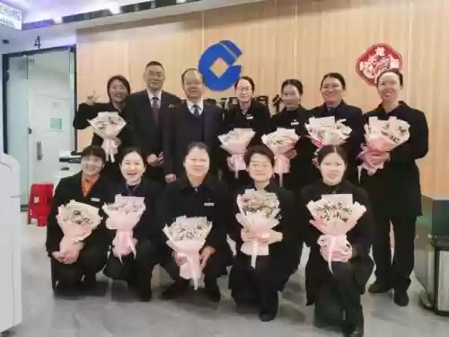 建设银行强大阵容接待客户插图1