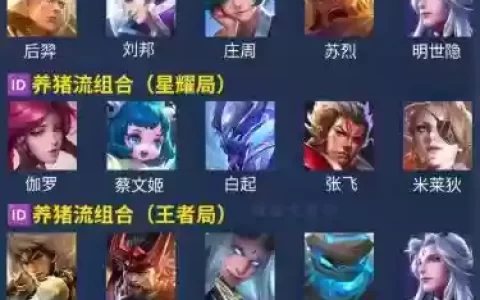睡梦猪阵容