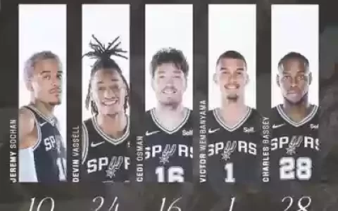 以前马刺阵容与热火阵容首发