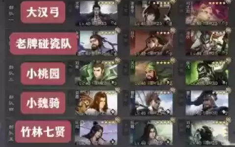 率土之滨s2赛季十佳阵容
