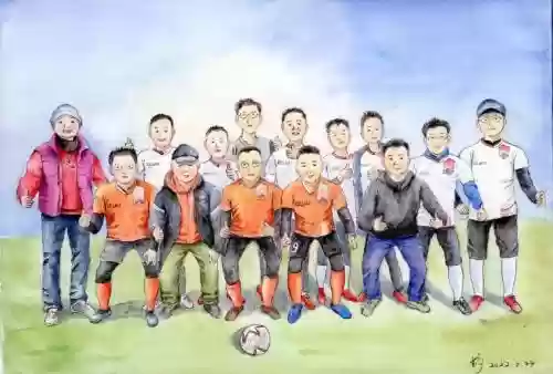 画球队阵容插图