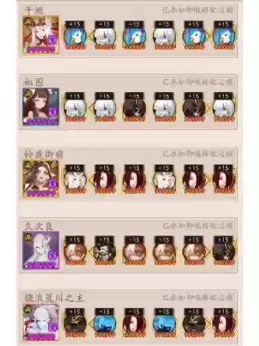 平民月之海阵容插图1
