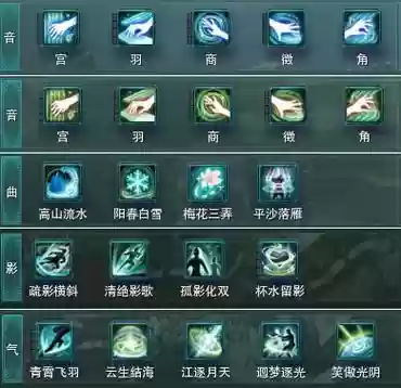 剑三长歌门的技能介绍_1插图