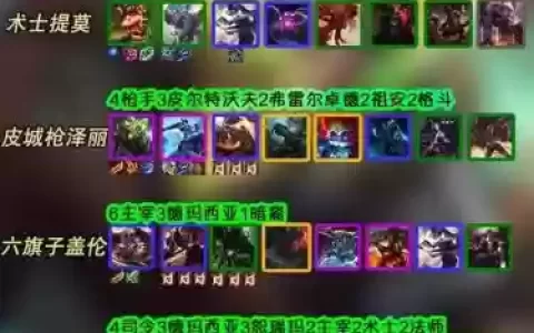 蓝盾阵容