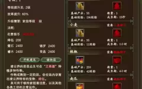 完美国际家园技能书