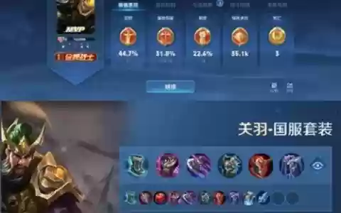 2017关羽出什么装备