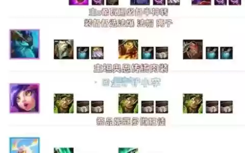 龙女阵容装备_1