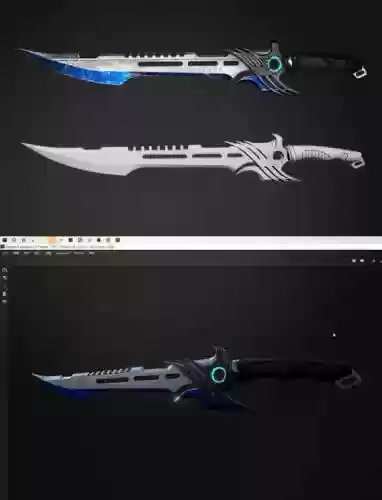 3的max武器建模教程插图