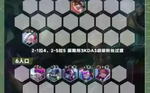 云顶之弈连胜阵容搭配
