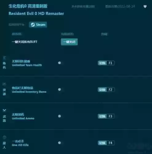 生化危机0重制版武器修改器插图
