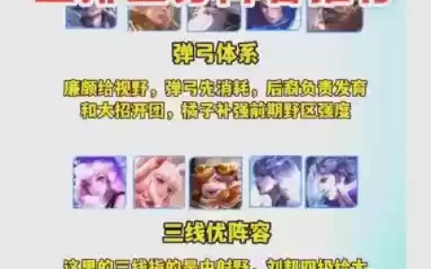 王者阵容名单