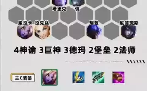 3.5奶妈阵容