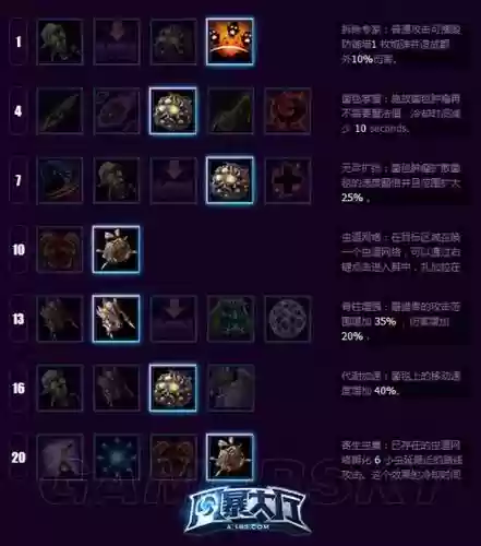 风暴英雄技能数据插图