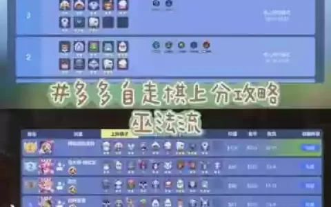 多多阵容推荐_1