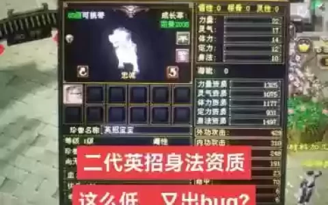 天龙逍遥pk宝宝技能