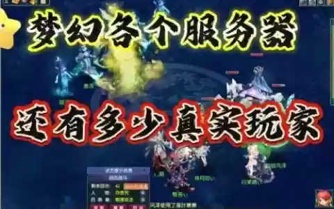 梦幻西游2哪个区玩家多