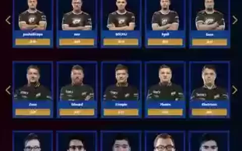 csgot阵容枪械