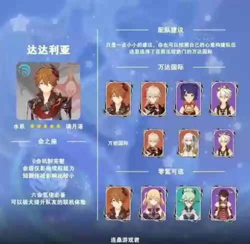 达达利亚搭配什么阵容插图1