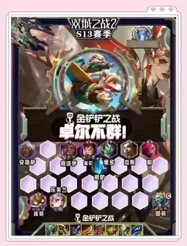 卓尔不群阵容搭配金克斯蔚插图