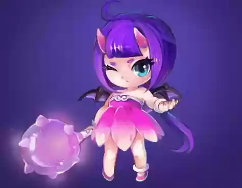 梦幻西游魔族新女角色插图