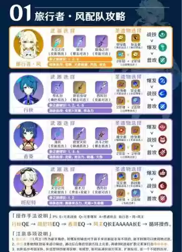 原神魈主c有回血阵容搭配插图1