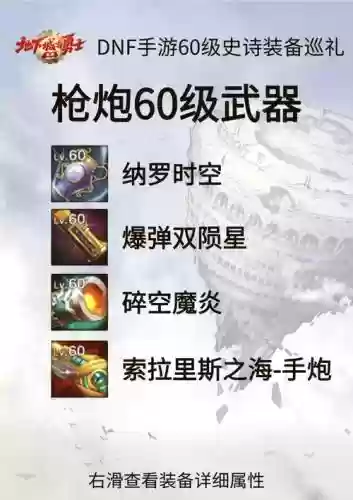 dnf男大抢武器排行榜插图