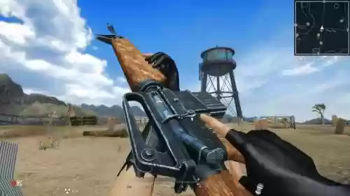 辐射新维加斯怎么收起武器插图1