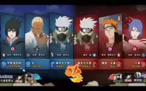 重返木叶村手游阵容搭配
