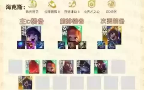 怪兽搭配什么阵容