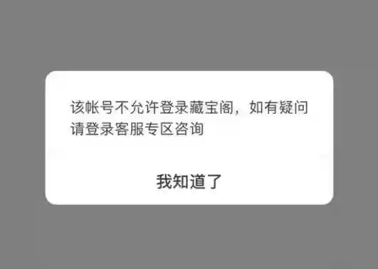 藏宝阁买号装备冻结插图