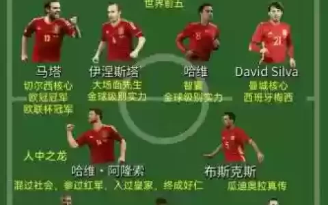 西班牙28阵容